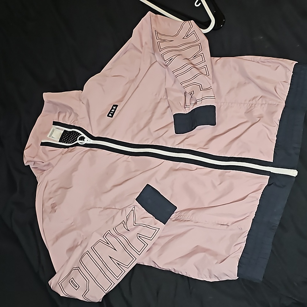 Victoria's Secret pink windbreaker